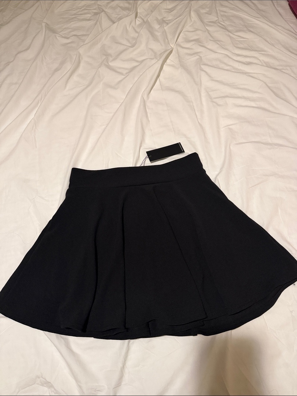 athletic Black Circle Skirt